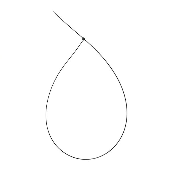 South Main Hardware Cable Tie, 36 in L, 10.9 in Max Bundle Dia., Black, 50 lb Strength, 100 PK 220244 - main